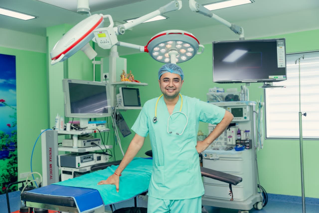 Doctor in operation theatre